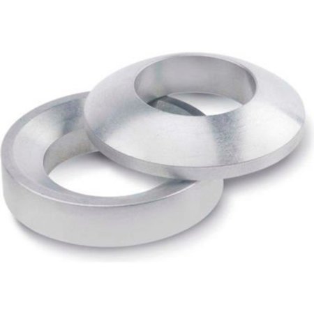 J.W. WINCO Spherical Washer, Fits Bolt Size M 48 Stainless steel, Matte Finish 6319-50-C-NI